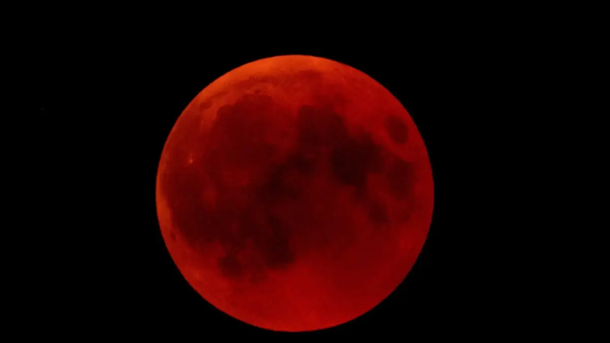 Rare Blood Moon