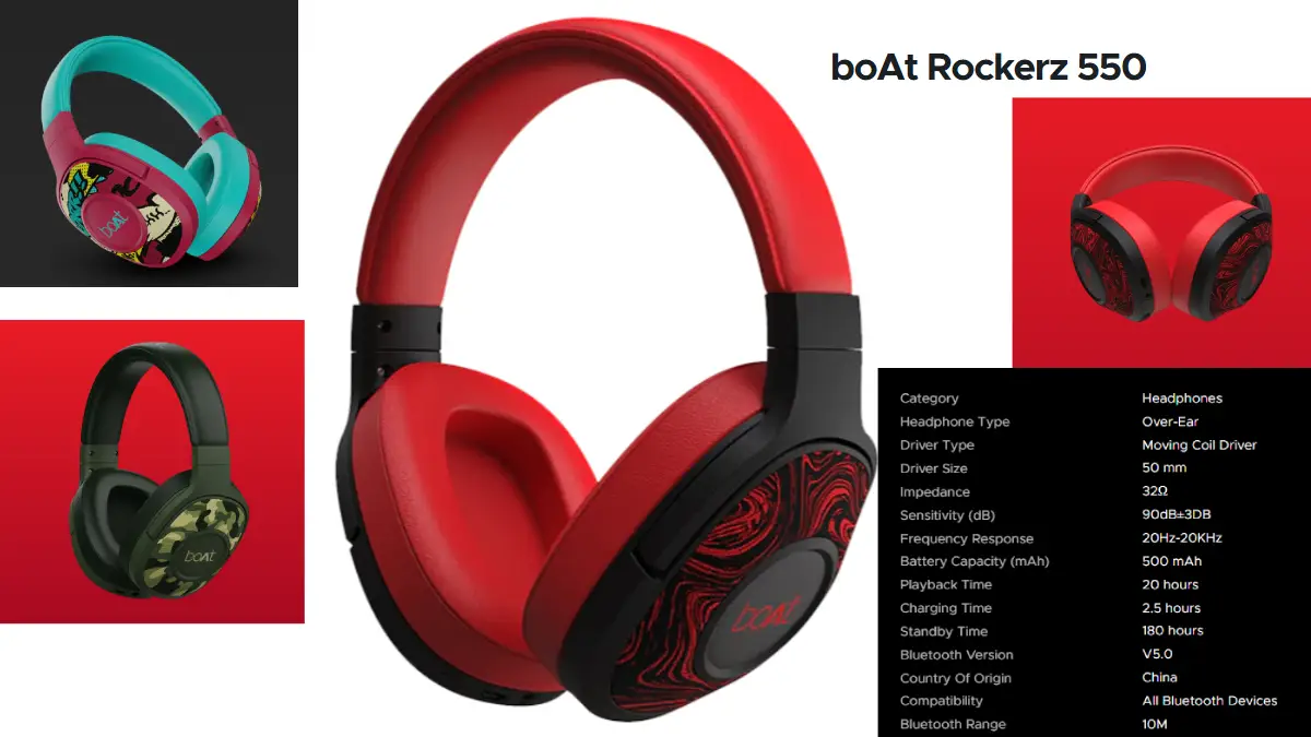 boAt Rockerz 550
