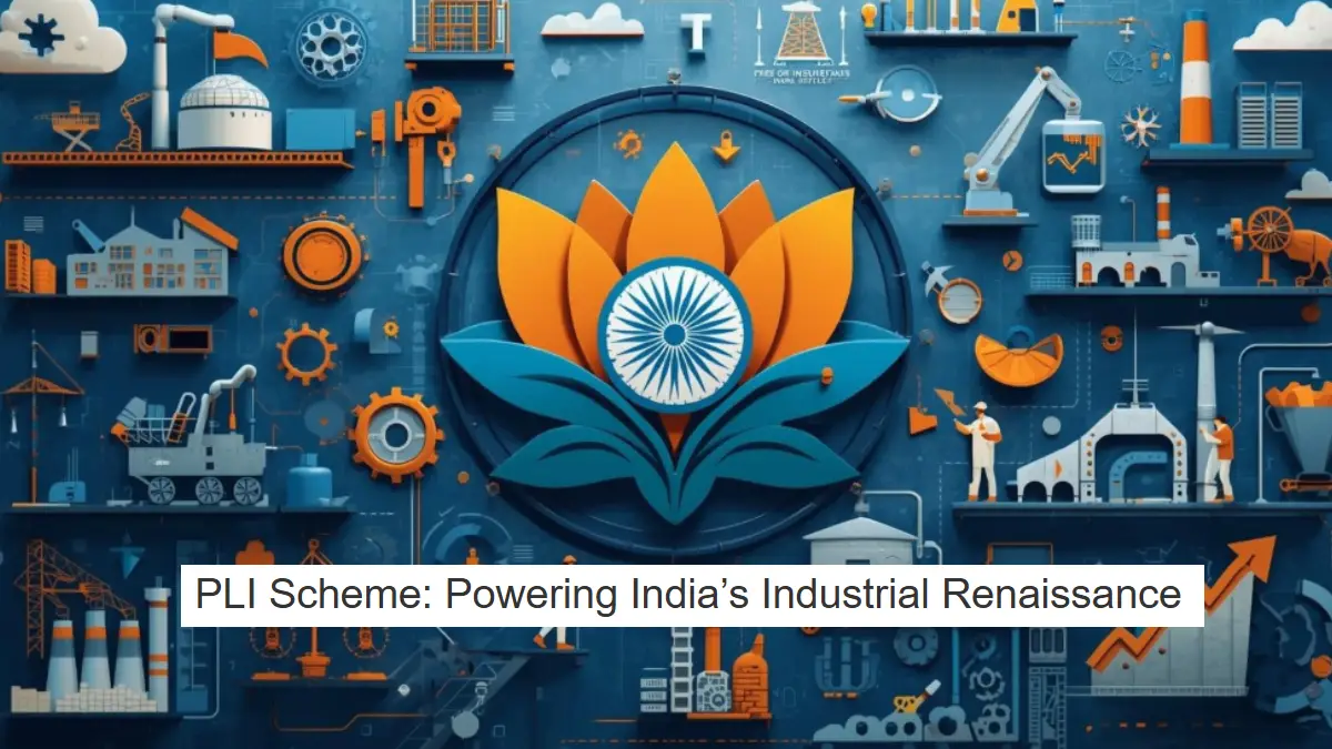 PLI Scheme: Powering India’s Industrial Renaissance